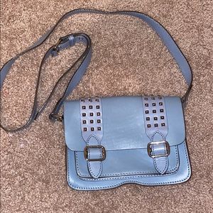 Rebecca Minkoff blue studded bag
